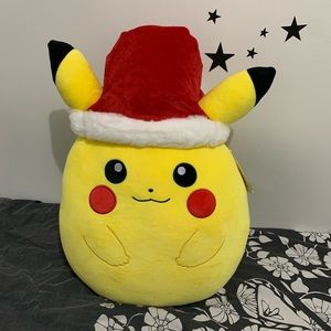 Christmas Pikachu Squishmallow 14 Inches- NEW with tags